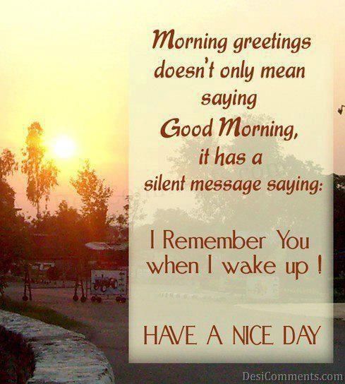 morning greetings morning greetings