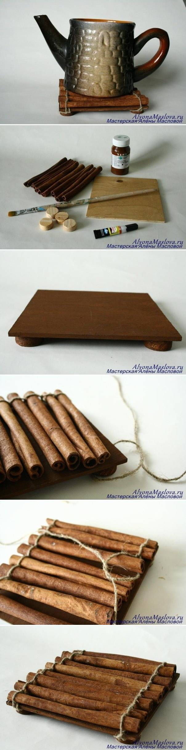 DIY Cinnamon Sticks Fragrant Stand