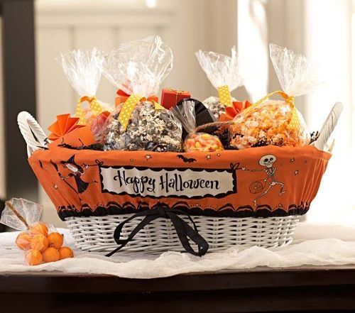 Halloween treat basket Halloween treat basket