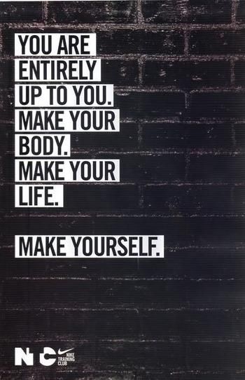 Make your body, make your life Make your body, make your life