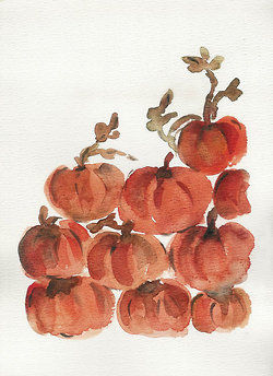 Pumpkin painting