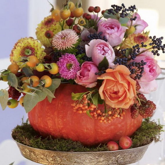 Beautiful Fall Floral Centerpiece Beautiful Fall Floral Centerpiece