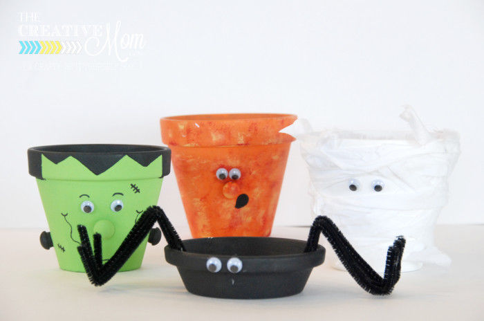 Halloween Terra Pot Craft