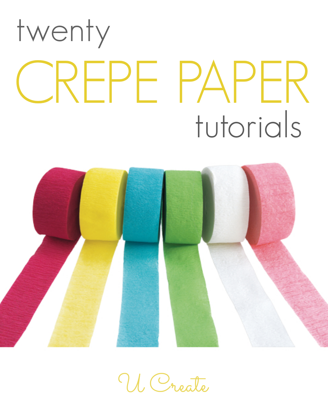 Crepe Paper Tutorials Crepe Paper Tutorials