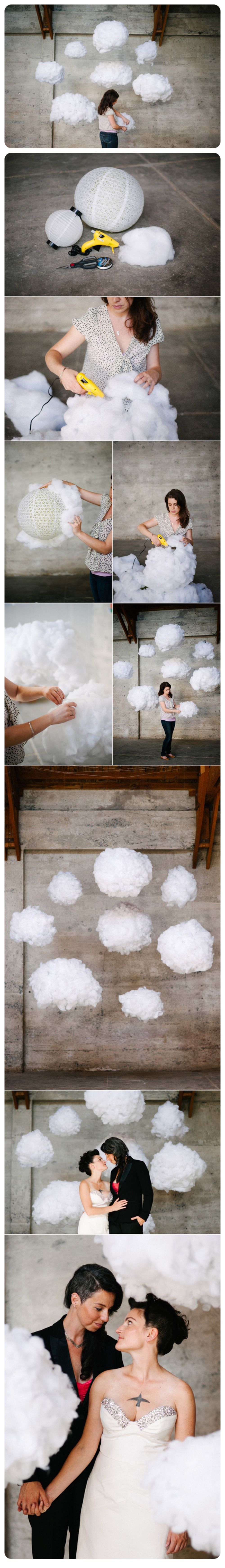 DIY Cloud Backdrop
