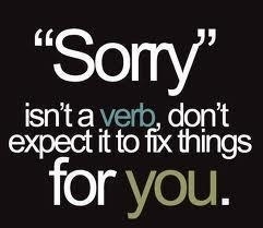 Sorry Sorry
