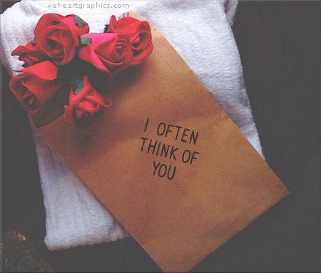 Thinking of you Thinking of you