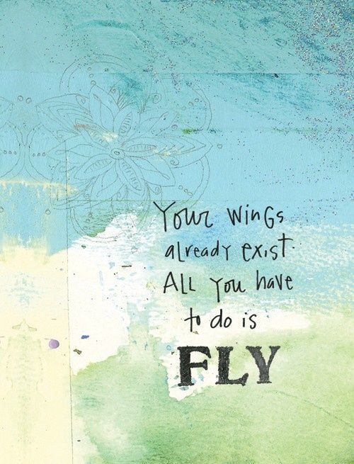 Your wings already exist