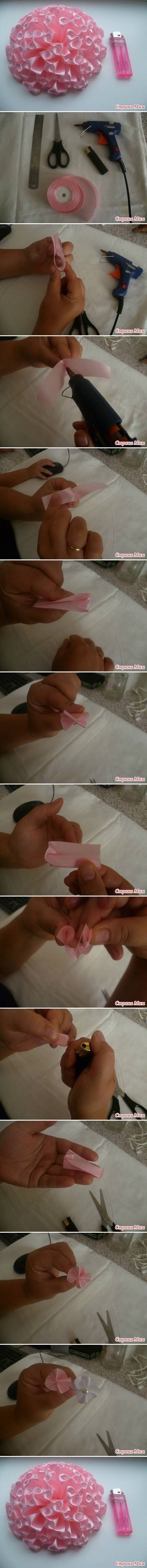DIY Lush Bow Flower DIY Lush Bow Flower