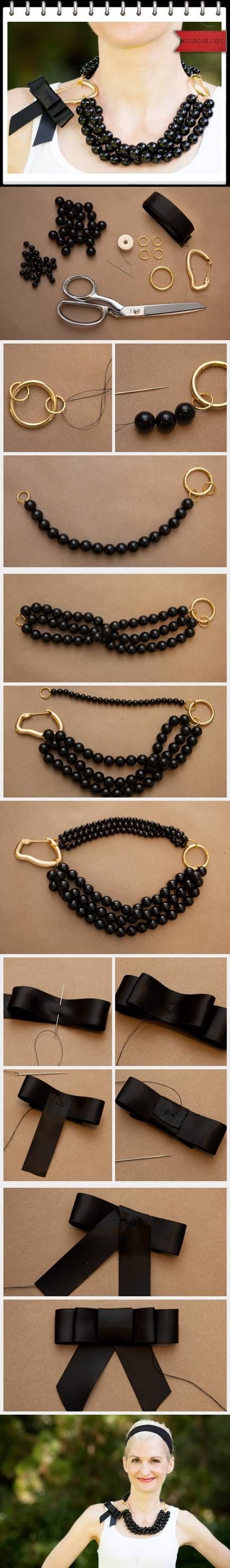DIY Necklace of Beads