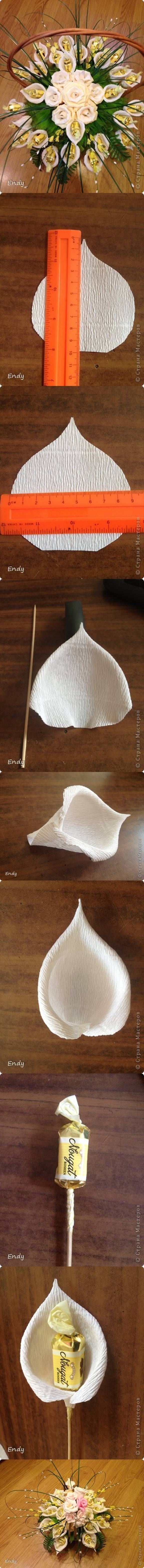 DIY Callas Candy Flower DIY Callas Candy Flower