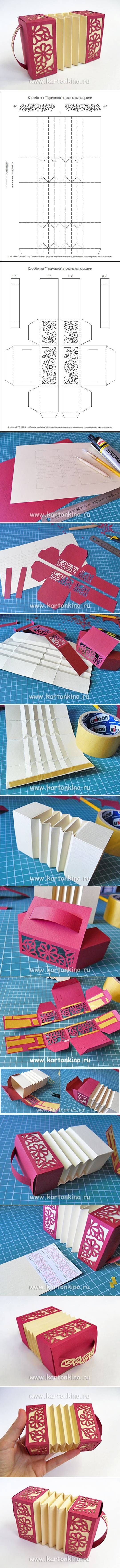 DIY Paper Harmonica Box