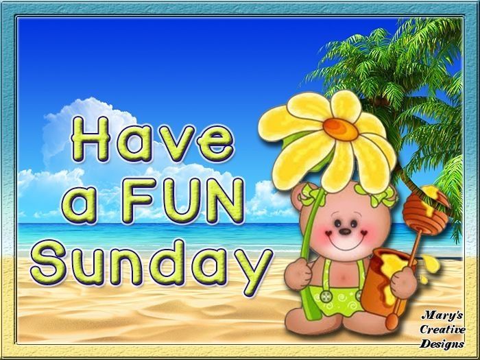Have a fun Suday