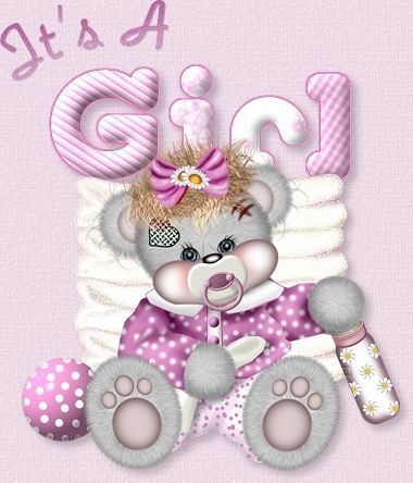 It's a girl! It's a girl!