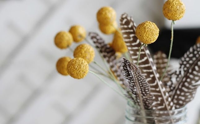 Learn to Make a Craspedia Flower Learn to Make a Craspedia Flower