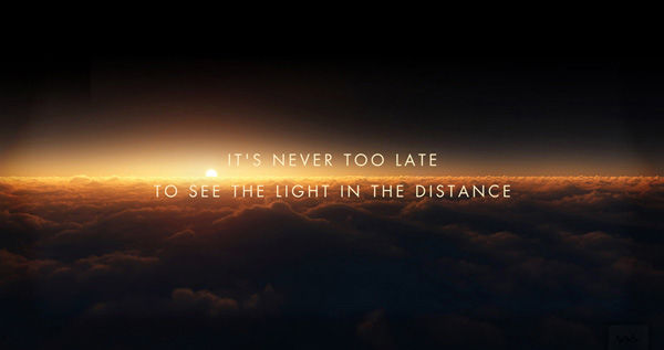 The light in the distance