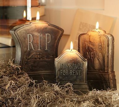 Tombstone Candles