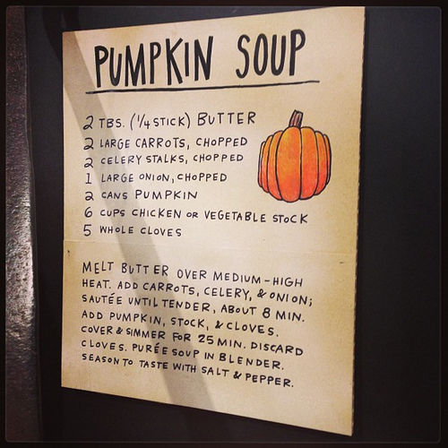 Pumpkin soup Pumpkin soup