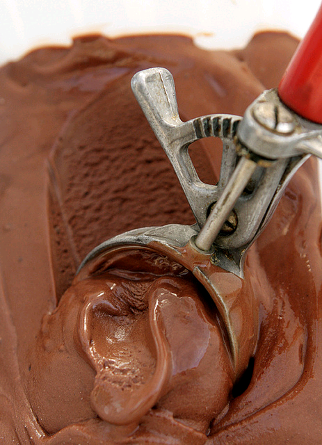 Chocolate ice cream Chocolate ice cream