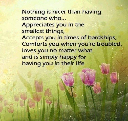 nothing is nicer