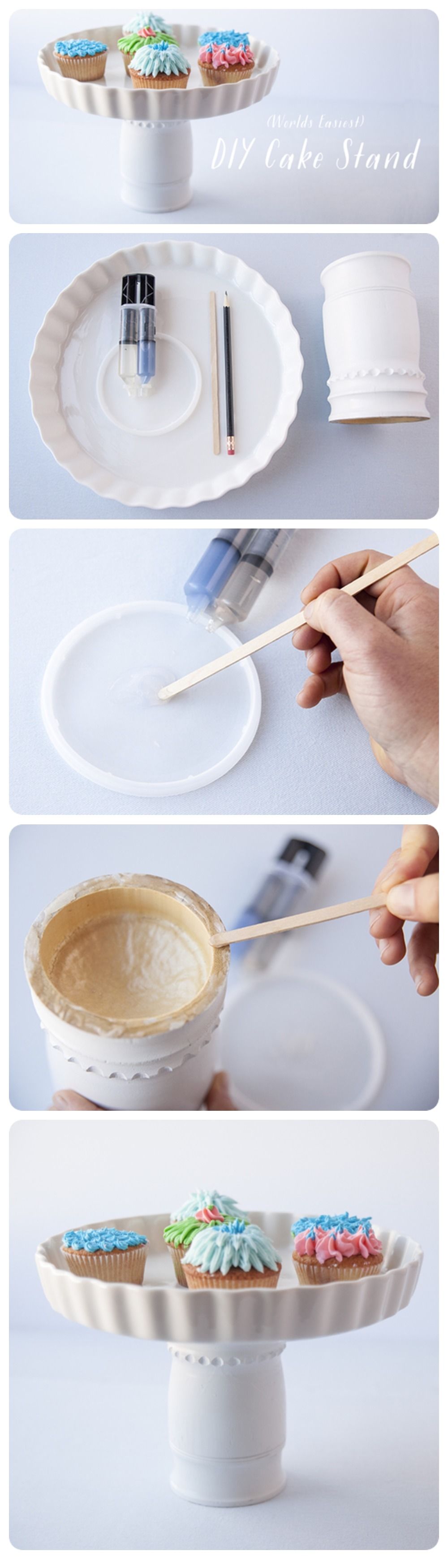 DIY Cake Stand DIY Cake Stand