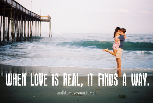 When love is real When love is real