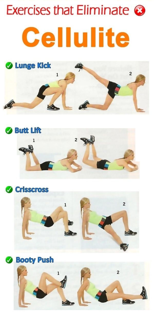 Exercises that eliminte cellulit