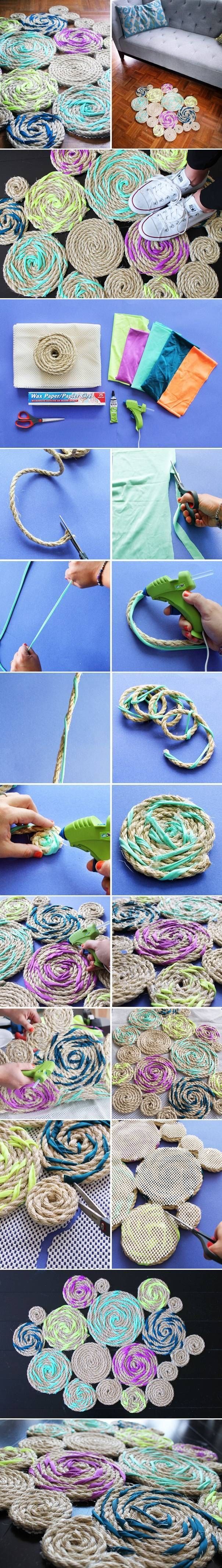 DIY Original Rope Mat
