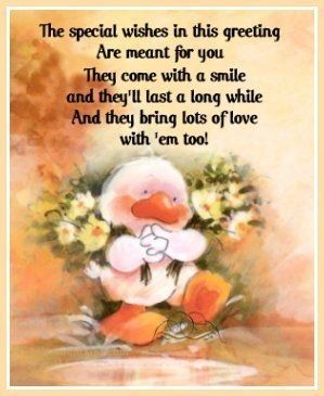 The special wishes in this greeting are meant for you... The special wishes in this greeting are meant for you...