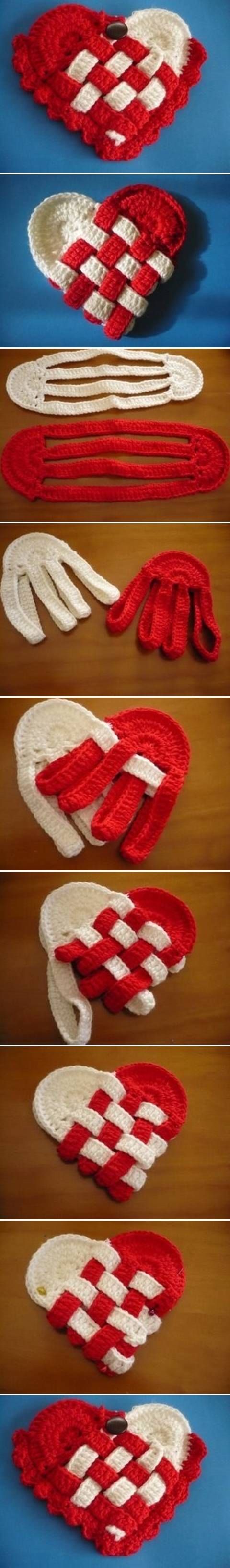 How To Crochet A Heart 