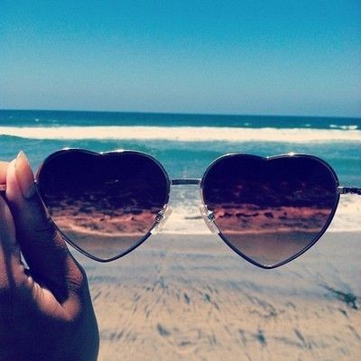 Heart shaped glasses