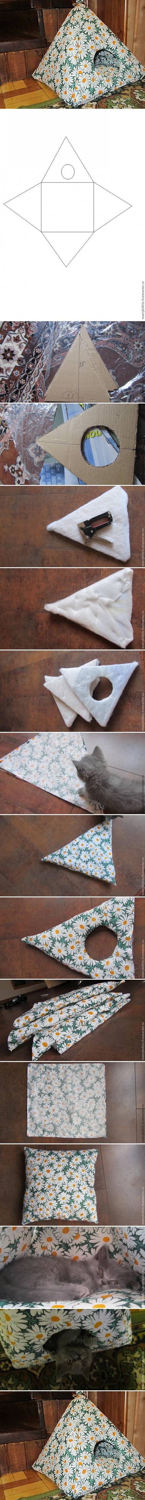 How To Make A Cat House 