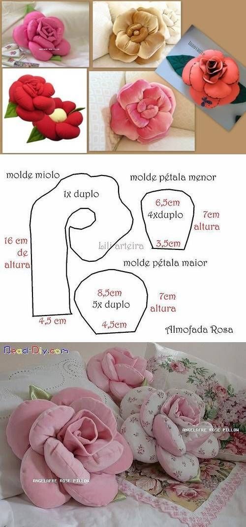 How To Make Flower Pillows How To Make Flower Pillows