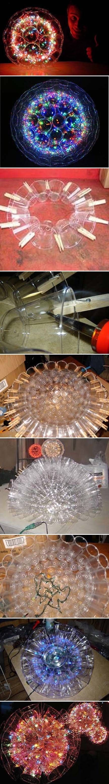How To Make A Lamp From Plastic Cups