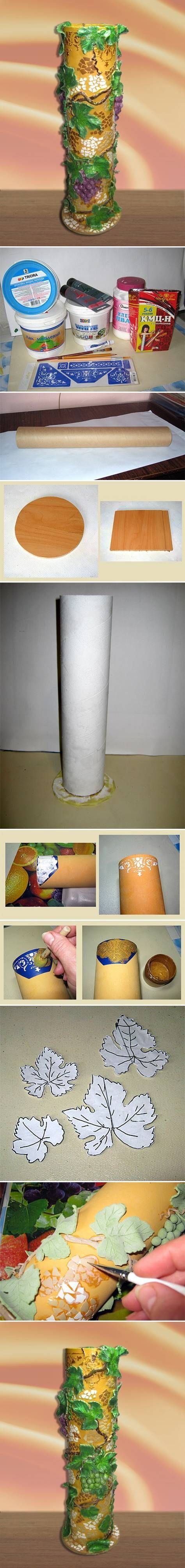Make Your Own Autumn Vase