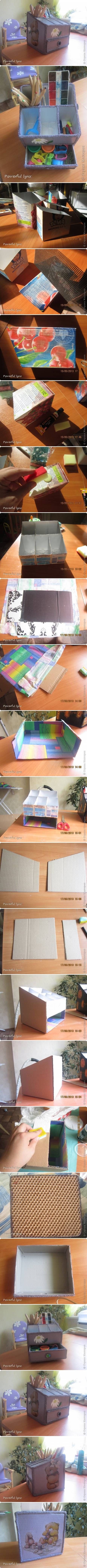 DIY Desk Organizer