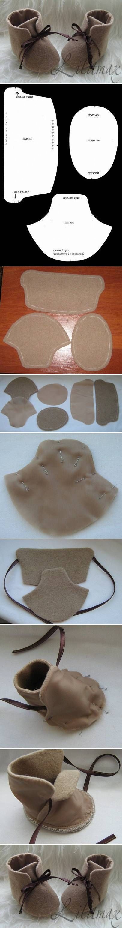 Make Your Own Baby Shoes Make Your Own Baby Shoes