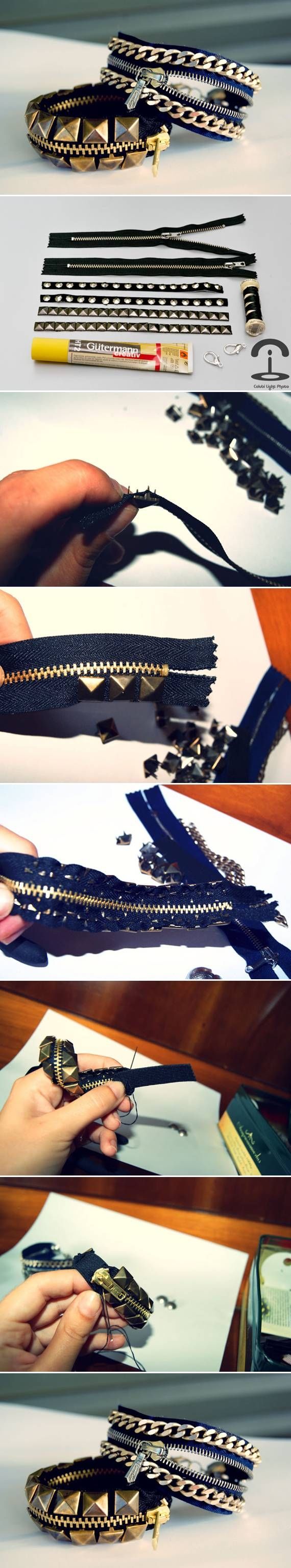 Make Your Own Bracelet With Studs Make Your Own Bracelet With Studs