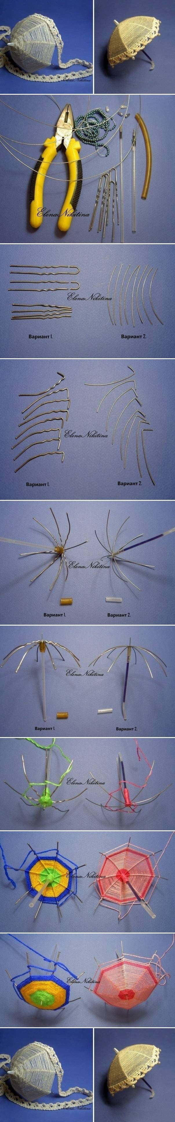 How To Make A Mini Decorative Umbrella