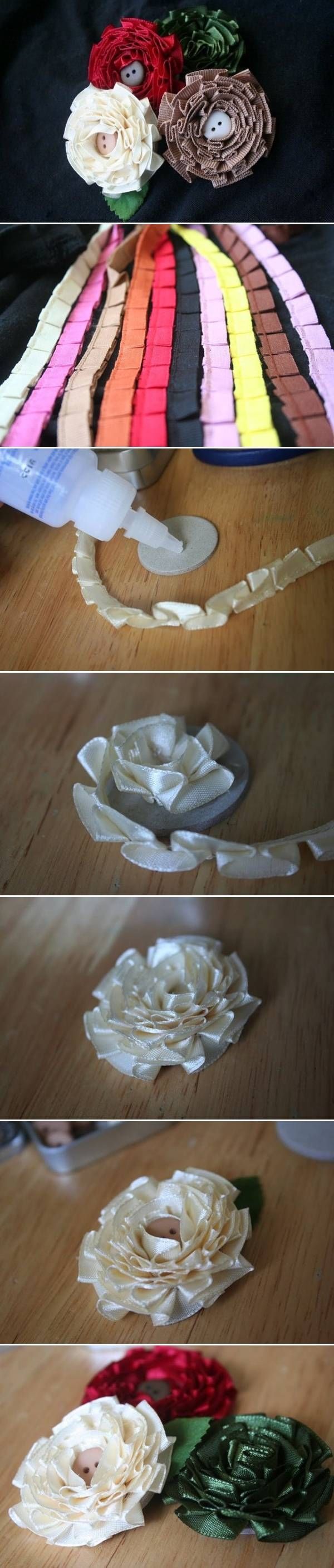 How To Make Decorative Flowers From Tape How To Make Decorative Flowers From Tape