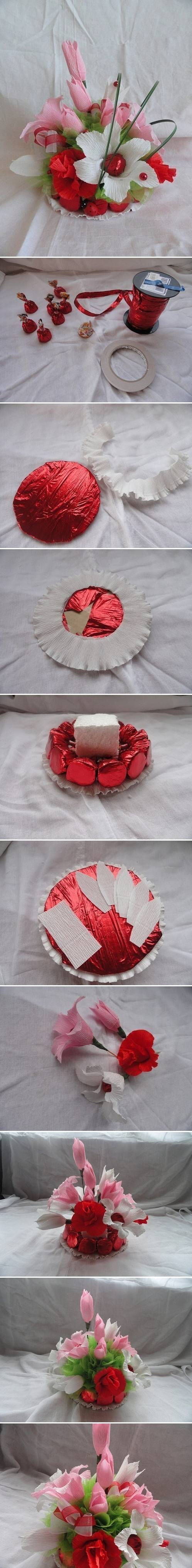 How To Make Flowers That Hold Candy Pictures, Photos, and Images for ...