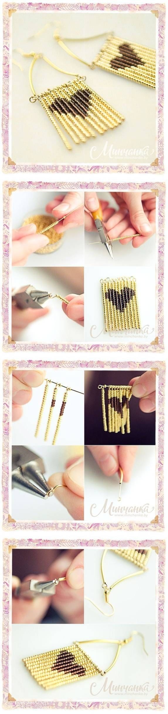 How To Make Earring With Beads