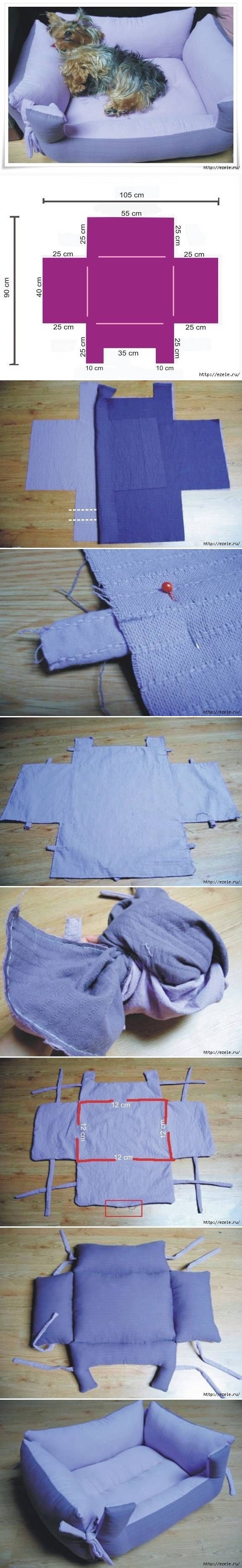 How To Make A Bed For Your Pet How To Make A Bed For Your Pet