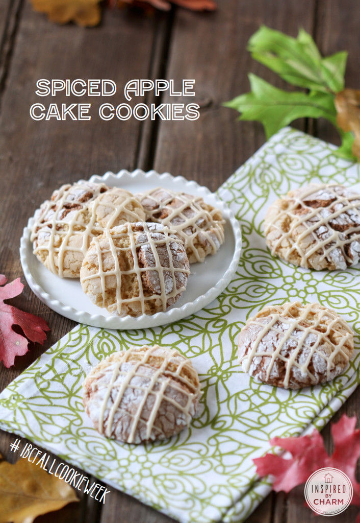 Spiced Apple Cake Cookies