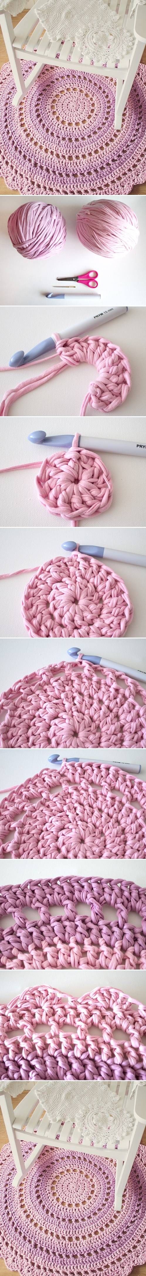 How To Knit A Rug 