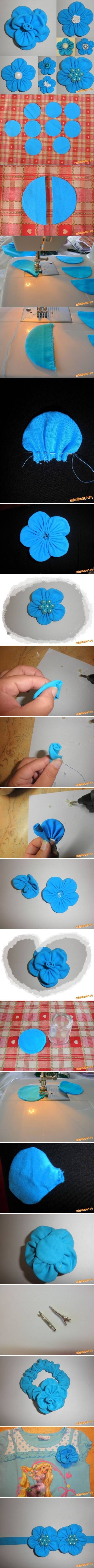 Easy To Make Roses From Fabric