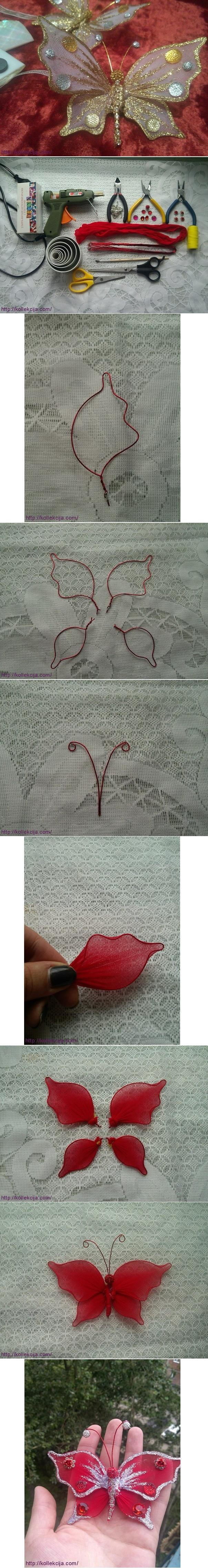 How To Make Your Own Butterfly Decor How To Make Your Own Butterfly Decor
