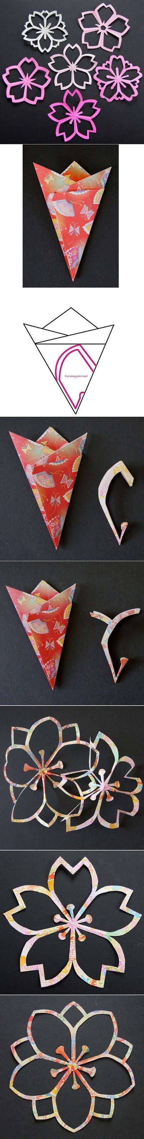 DIY Flower Decor From Paper