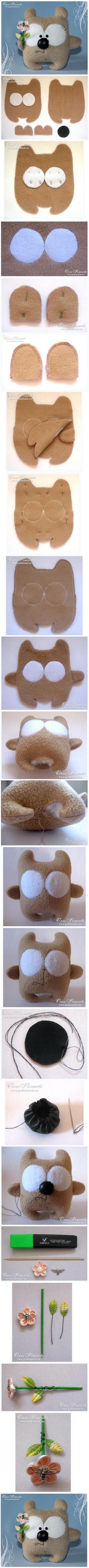 Make Your Own Fabric Stuffed Bear Make Your Own Fabric Stuffed Bear