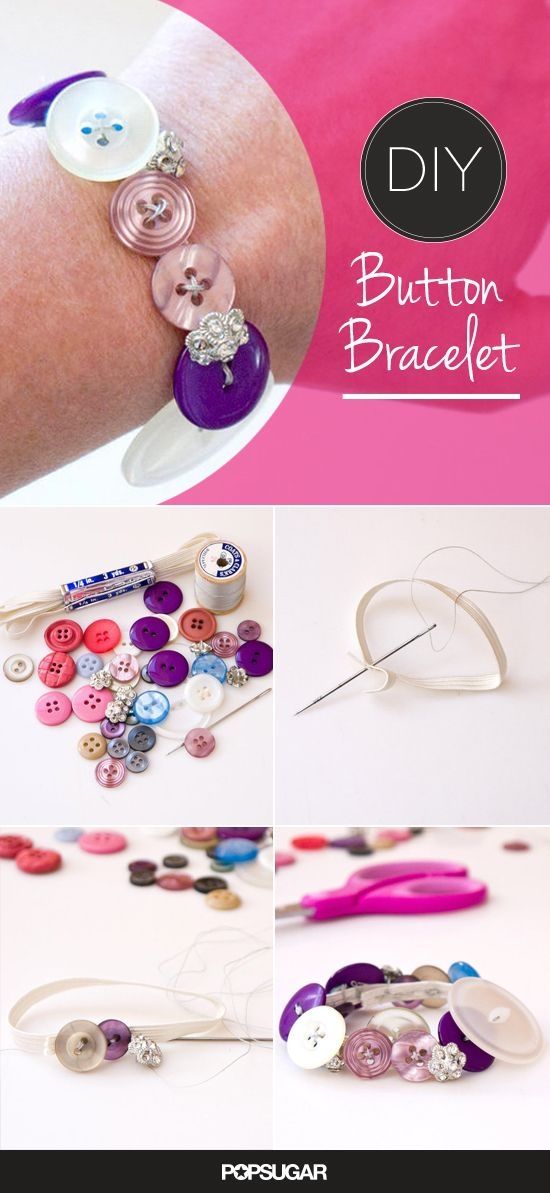 DIY Button Bracelet